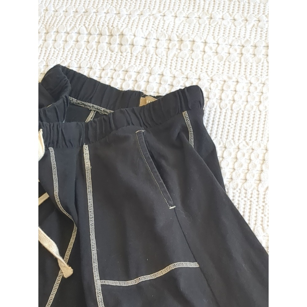 We The Free Free-Est Strada Midi Skirt Sz XS Black White Piping Waist 27" - Picture 3 of 9